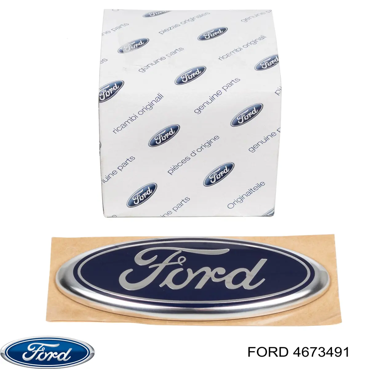 4673491 Ford logotipo del radiador i
