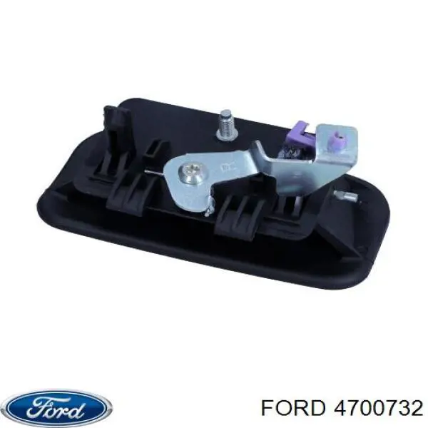 4700732 Ford manecilla de puerta corrediza exterior derecha