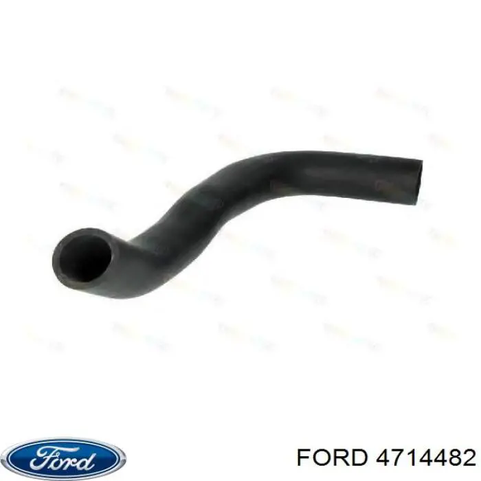 4714482 Ford tubo flexible de aire de sobrealimentación izquierdo