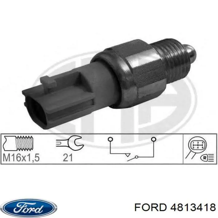 4813418 Ford sensor de marcha atrás