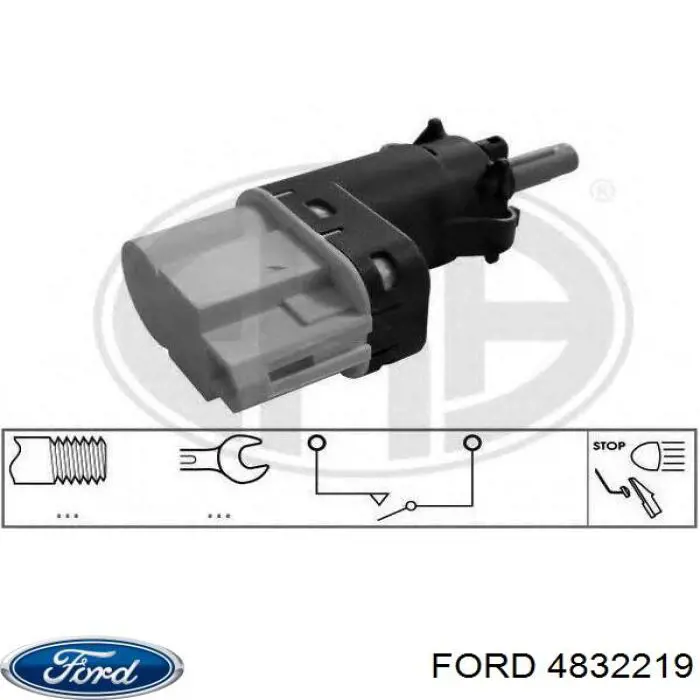 Comprar 4832219 Ford Interruptor de luz de freno