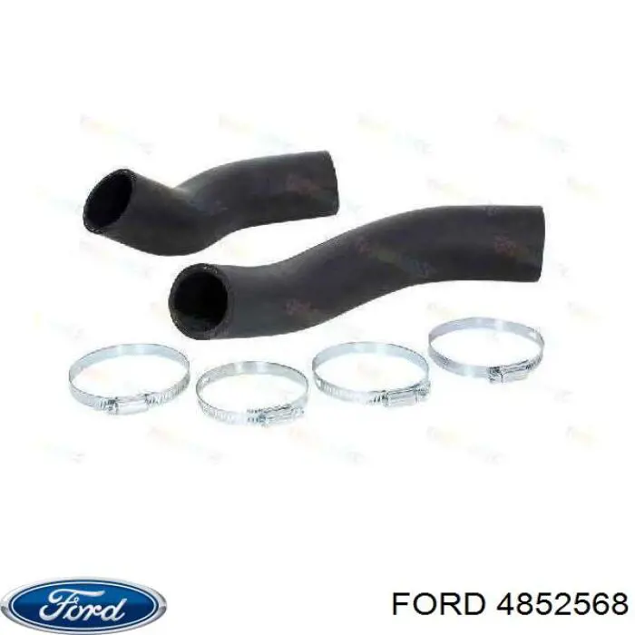 1466801 Ford tubo flexible de aire de sobrealimentación derecho