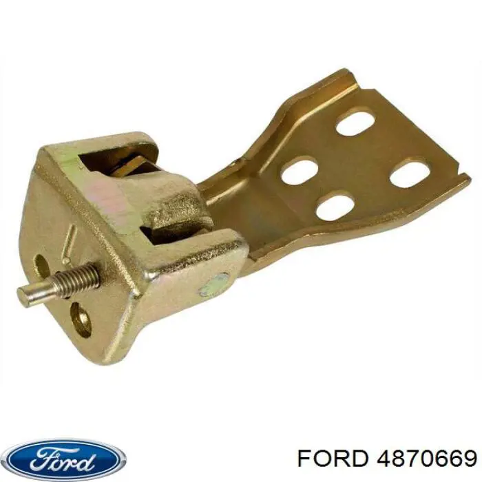 Bisagra inferior izquierda de puerta trasera batiente 4870669 Ford