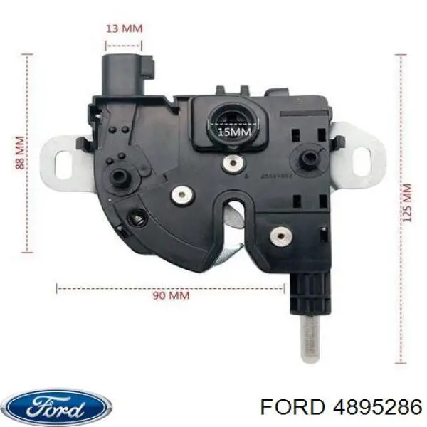 Cerradura de capó Ford 4895286 precio, desde 22,42 EUR