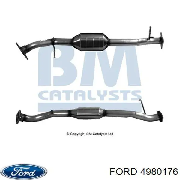 Catalizador Ford 4980176 precio, desde 314,12 EUR