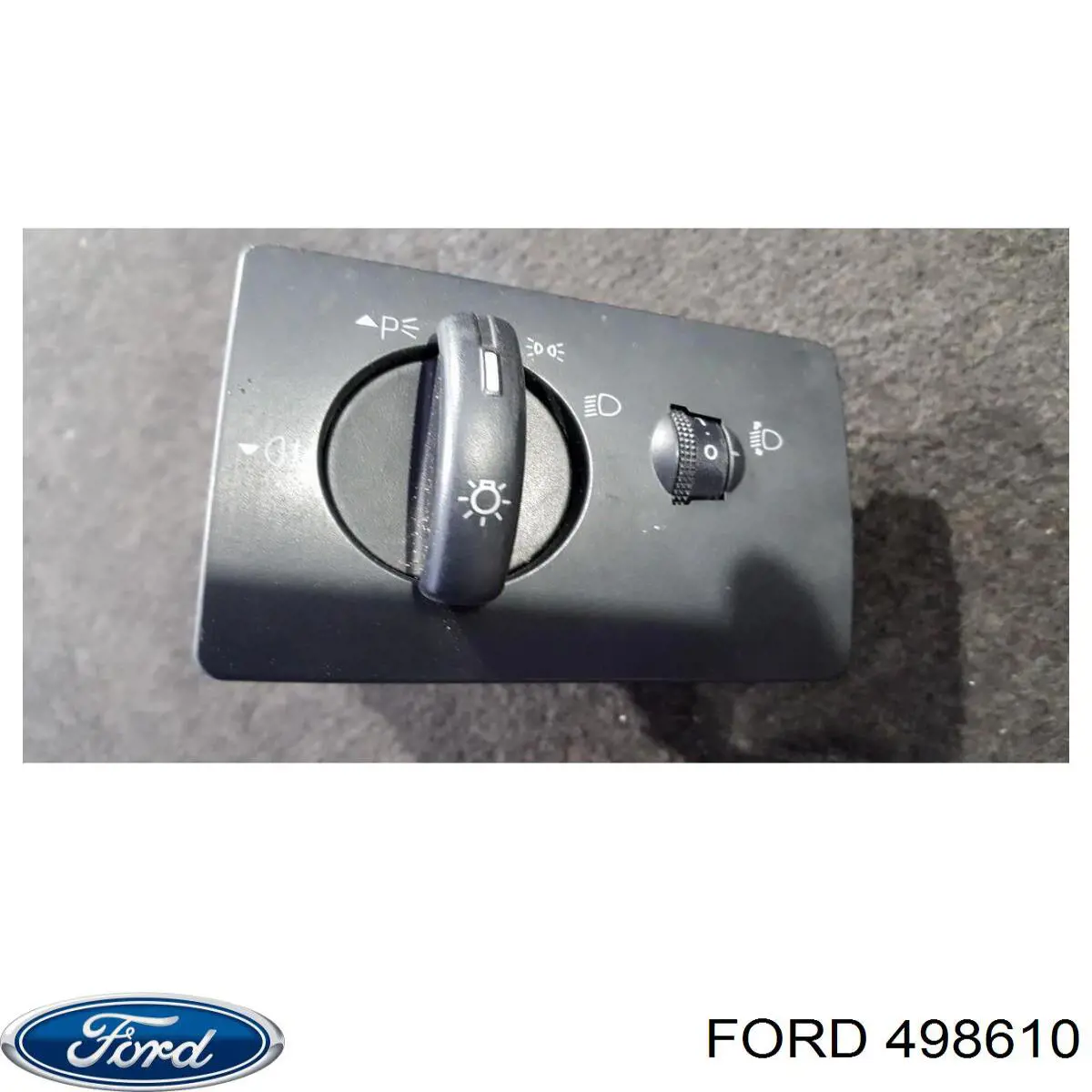 498610 Ford Interruptor de luces en el tablero