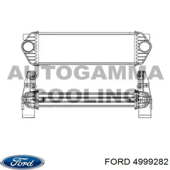 4999282 Ford Radiador de intercooler