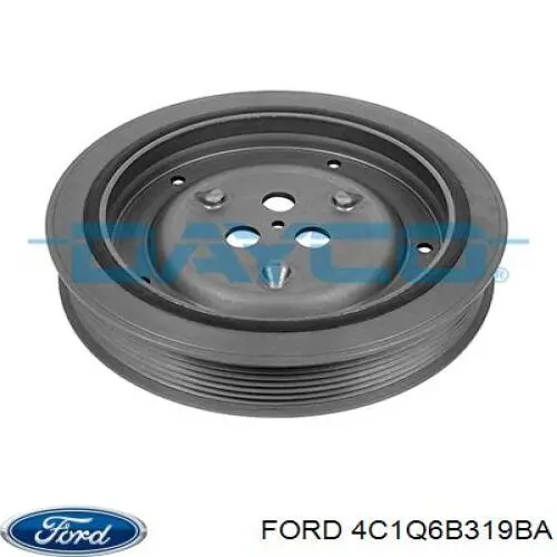 Comprar 4C1Q6B319BA Ford La polea del cigüeñal
