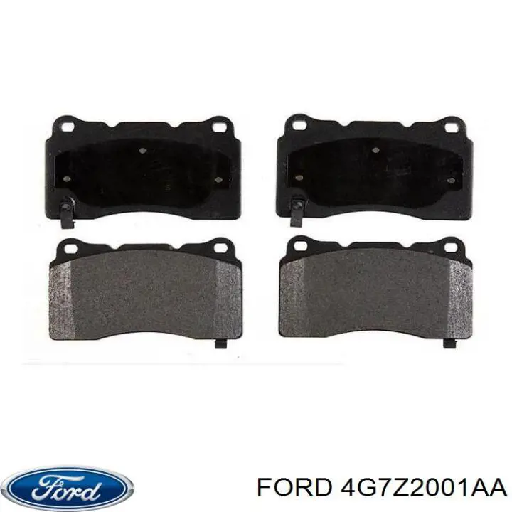 Pastillas freno delanteras Ford 4G7Z2001AA precio, desde 40,40 EUR