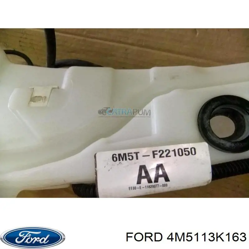 Depósito de limpiaparabrisas 4M5113K163 Ford