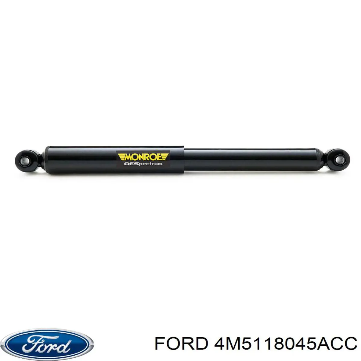 Amortiguador eje delantero izquierda Ford 4M5118045ACC