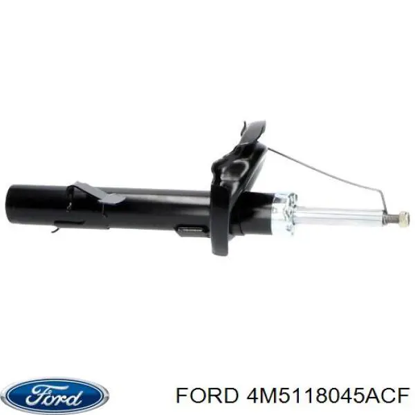 Amortiguador eje delantero izquierda Ford 4M5118045ACF