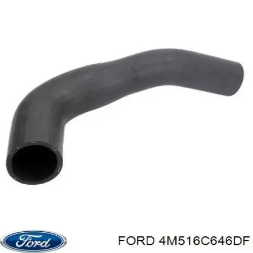 4M516C646DF Ford tubo flexible de aire de sobrealimentación izquierdo