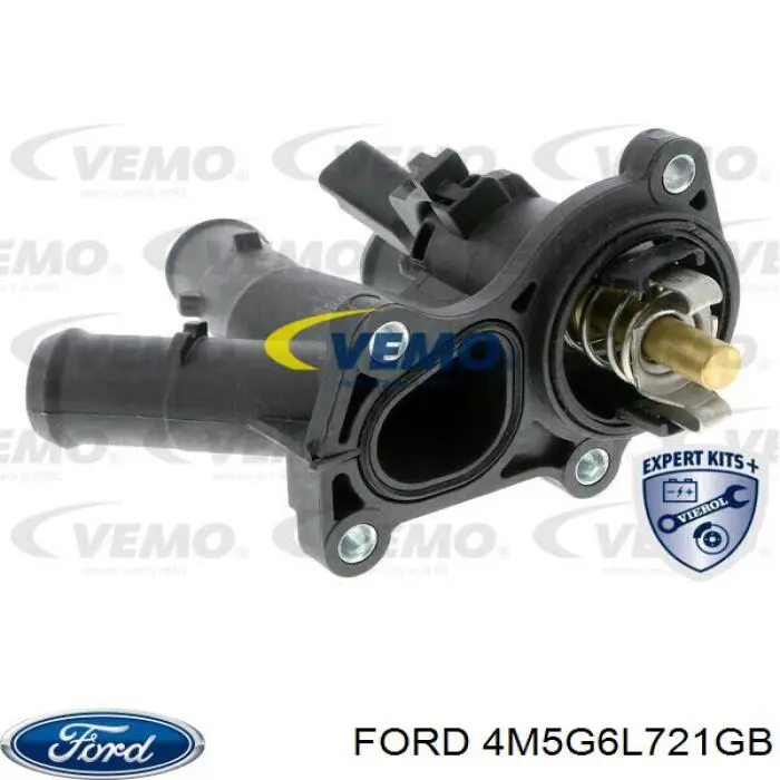 4M5G6L721GB Ford termostato, refrigerante