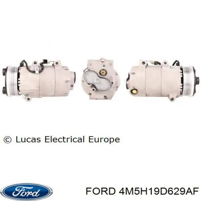 Compresor ac Ford 4M5H19D629AF precio, desde 116,16 EUR