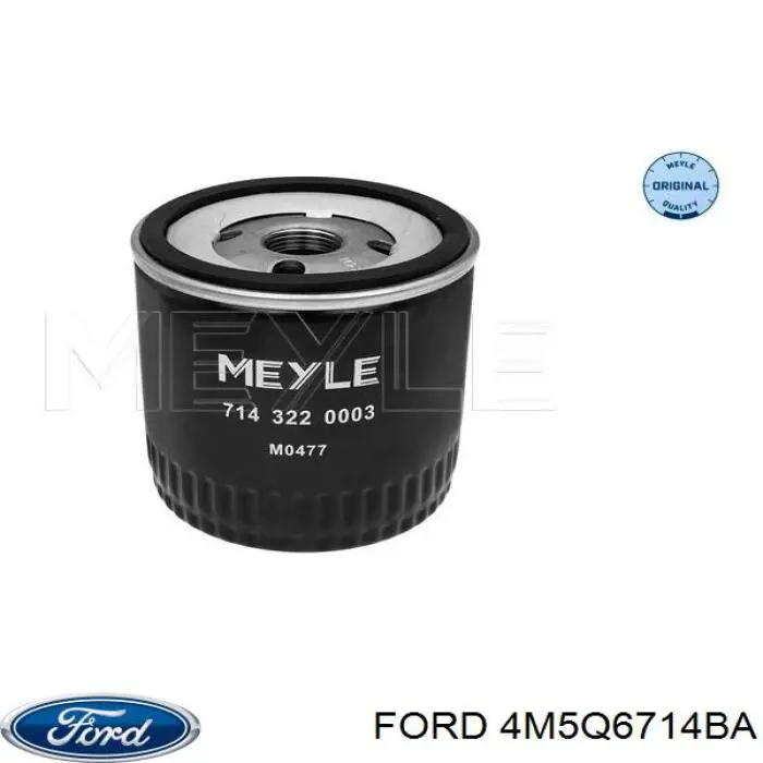 Filtro de aceite Ford 4M5Q6714BA precio, desde 4,86 EUR