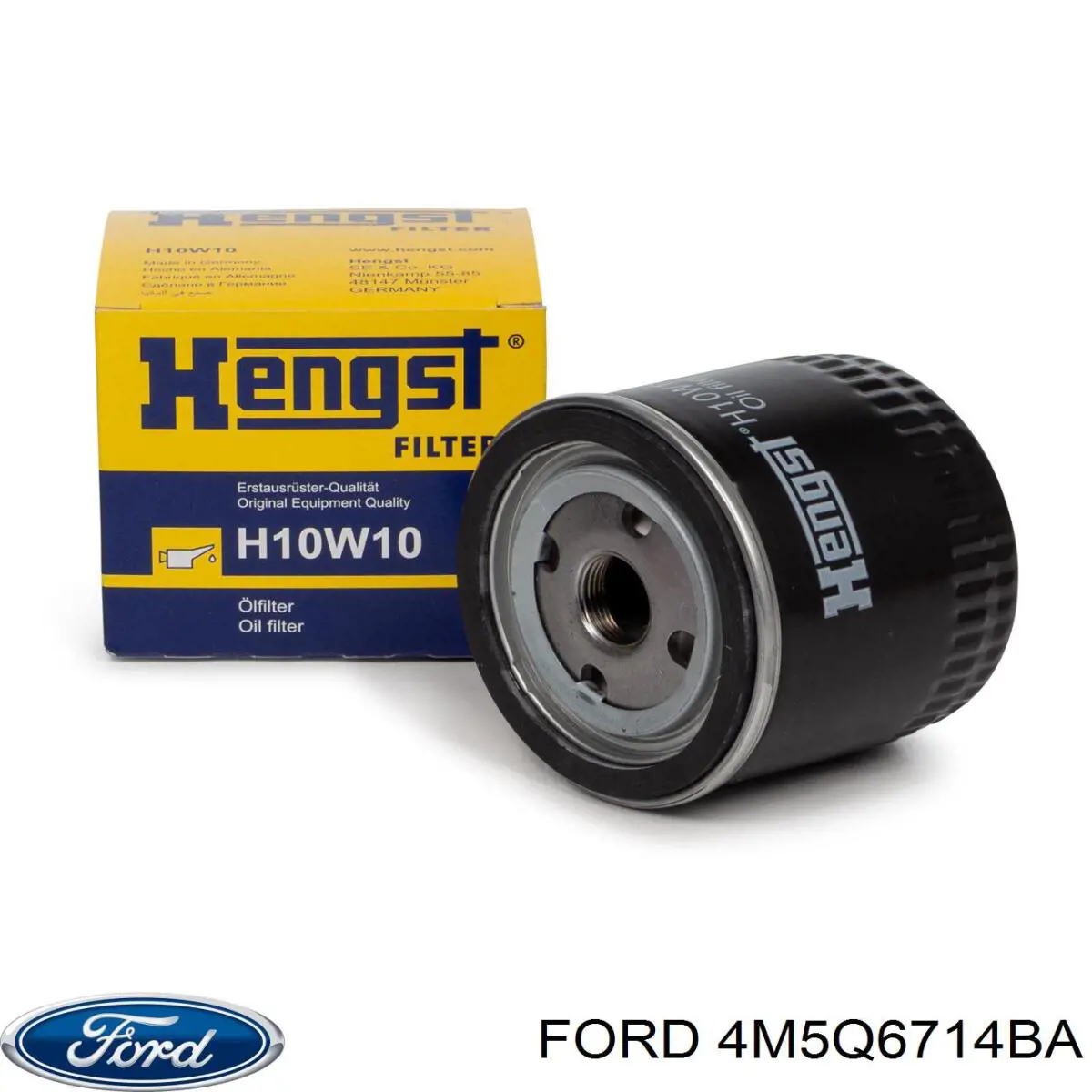 Filtro de aceite 4M5Q6714BA Ford