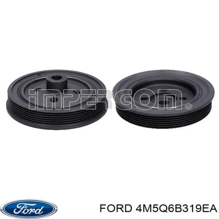 Polea del cigüeñal Ford 4M5Q6B319EA precio, desde 46,46 EUR