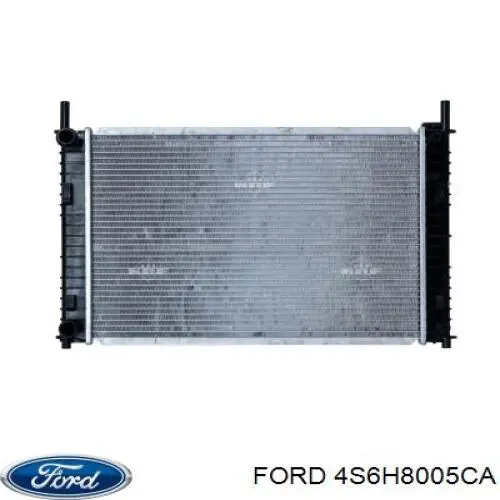 4S6H8005CA Ford radiador