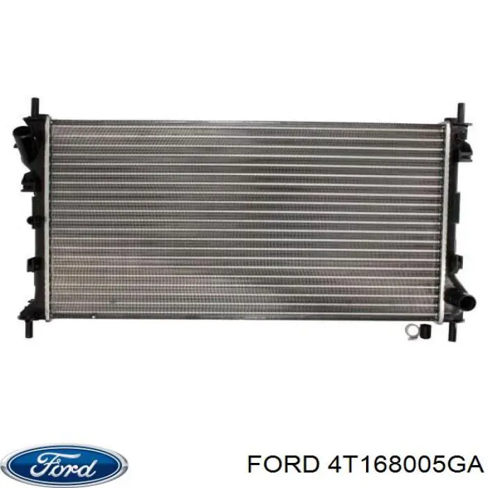 4T168005GA Ford radiador