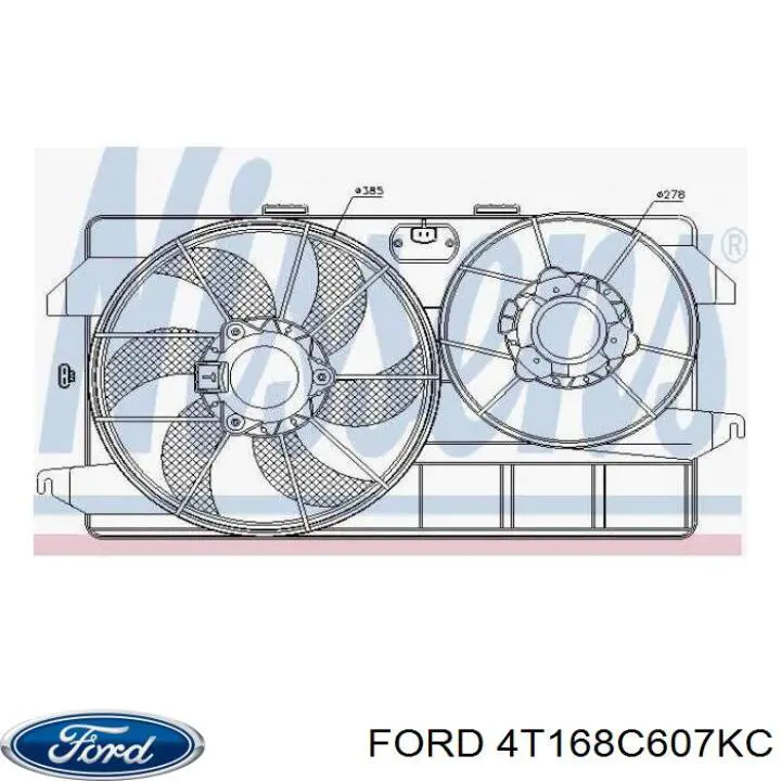 Ventilador, refrigeración motor Ford 4T168C607KC precio, desde 82,76 EUR