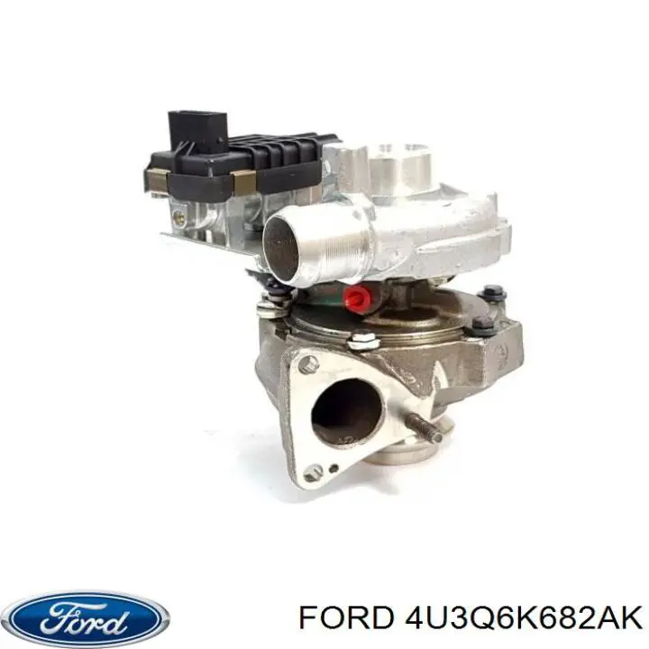 4U3Q6K682AK Ford turbocompresor