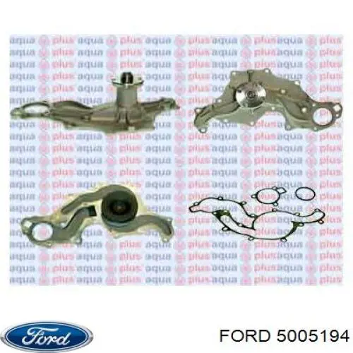 5005194 Ford bomba de agua