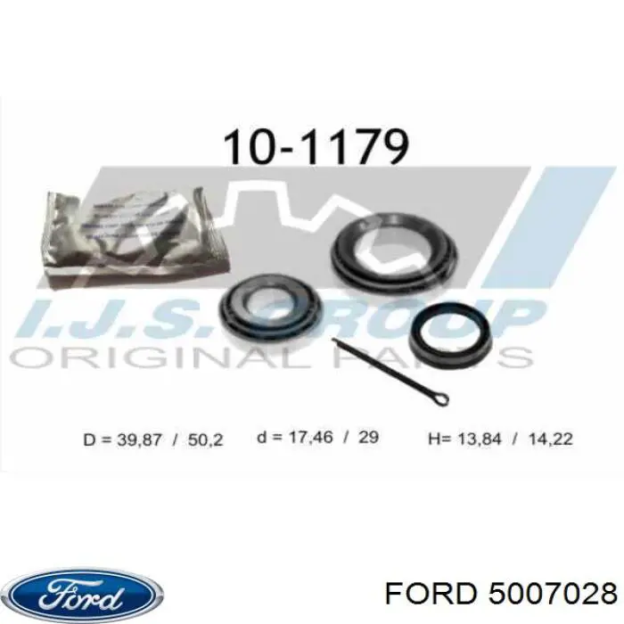 5007028 Ford cojinete de rueda delantero/trasero