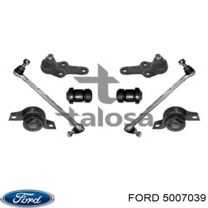Cojinete de rueda delantero Ford Fiesta GBFT