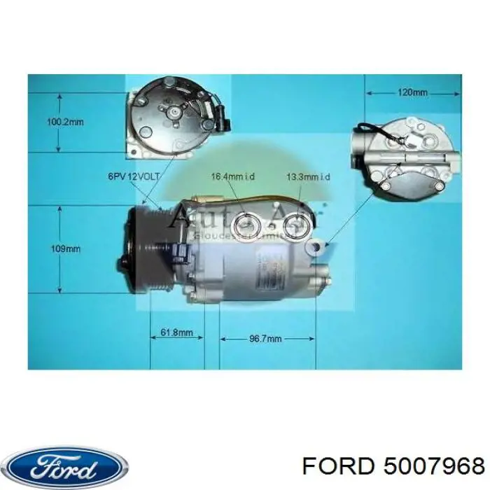 5007968 Ford compresor de aire acondicionado