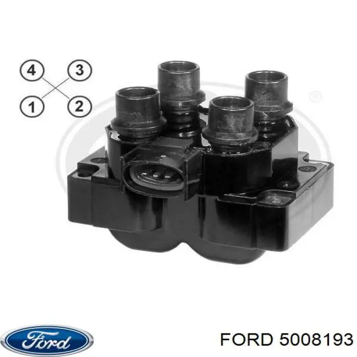 5008193 Ford bobina