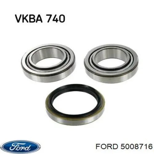 5008716 Ford cojinete de rueda delantero