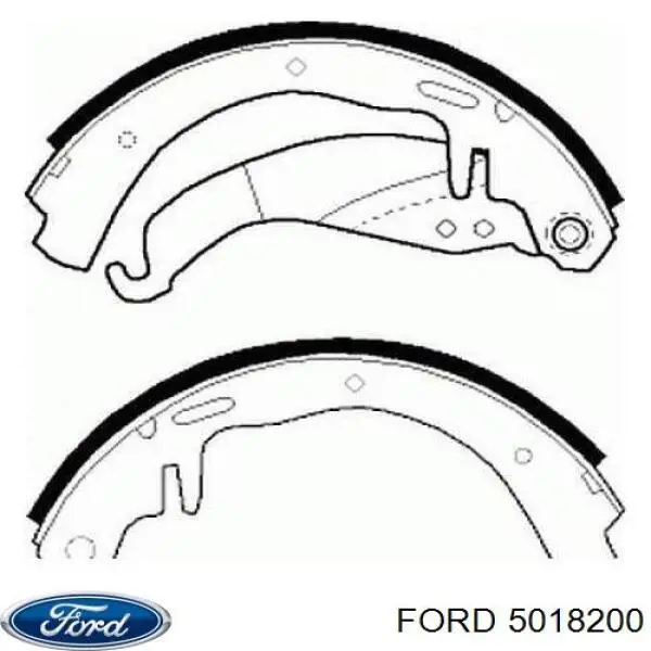 5018200 Ford silenciador del medio