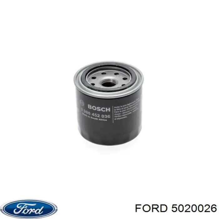 5020026 Ford filtro de aceite
