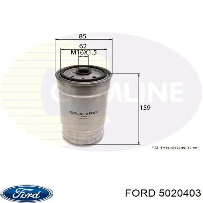 5020403 Ford filtro combustible