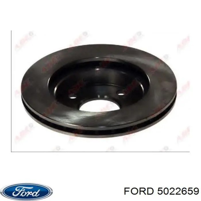 5022659 Ford disco de freno delantero