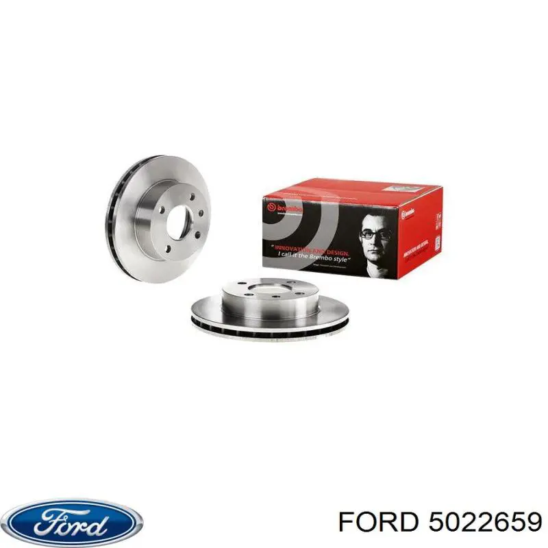 Freno de disco delantero Ford Escort 4 GAF, AWF, ABFT