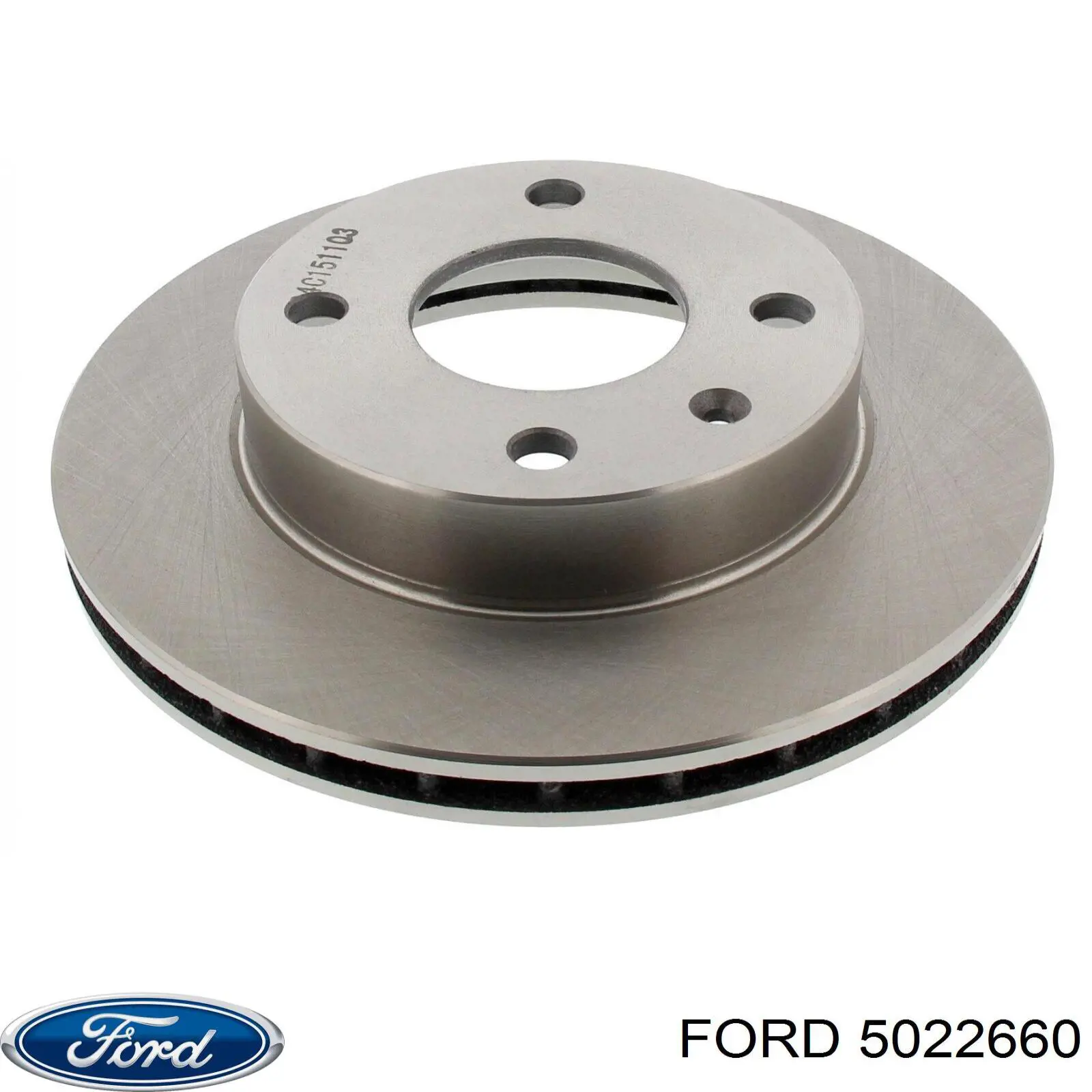 5022660 Ford disco de freno delantero