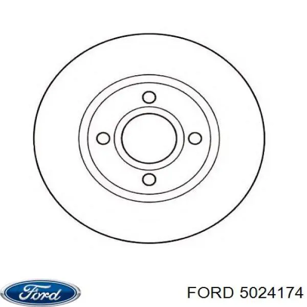 Frenos delanteros Ford 5024174 precio, desde 62,60 EUR