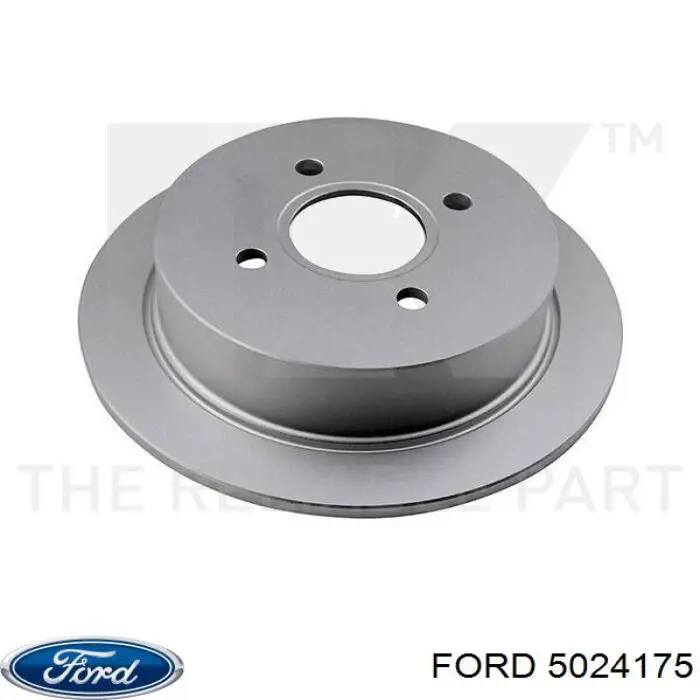 5024175 Ford disco de freno trasero