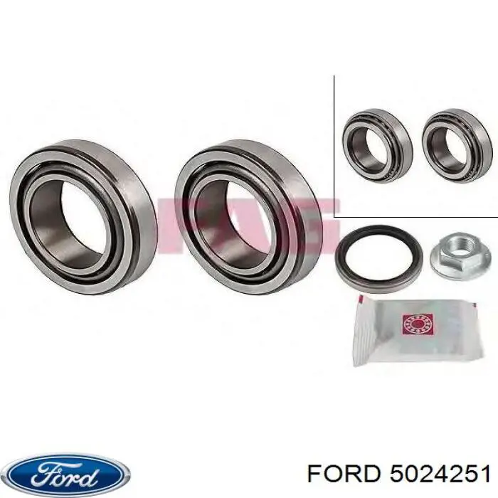 5024251 Ford cojinete de rueda trasero