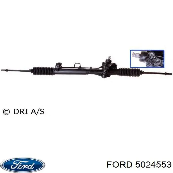 5024553 Ford cremallera de dirección