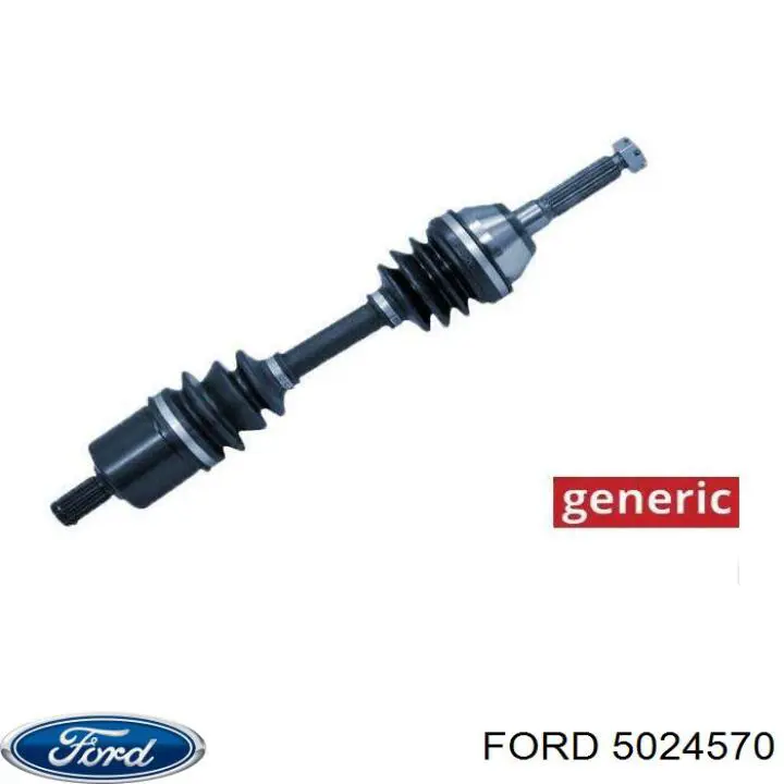 Árbol de transmisión delantero derecho para Ford Escort (AAL, ABL)