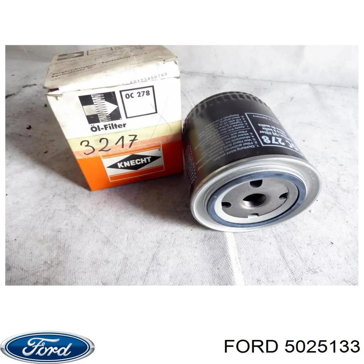5025133 Ford filtro de aceite