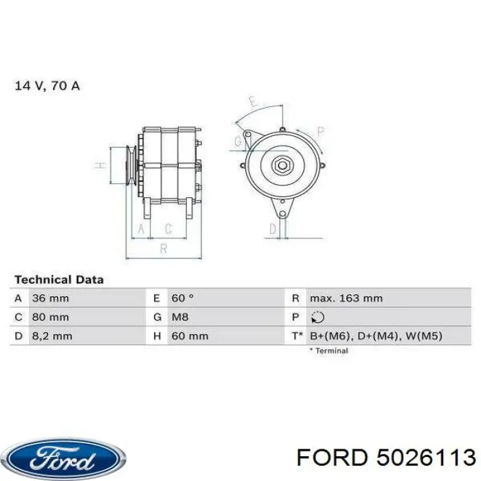 Alternador del motor Recoficial REC20251010 precio, desde 153,60 EUR