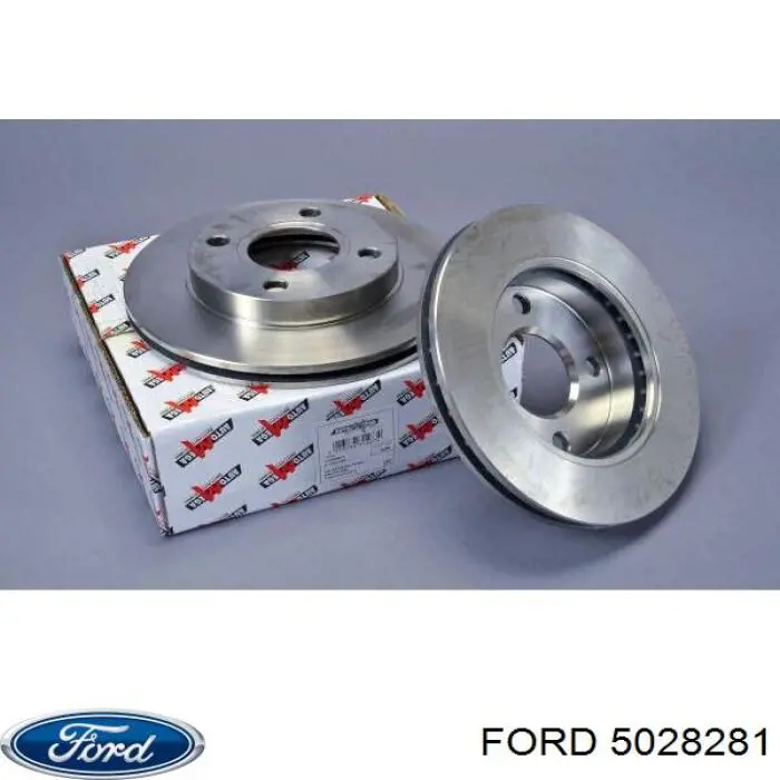 5028281 Ford disco de freno delantero