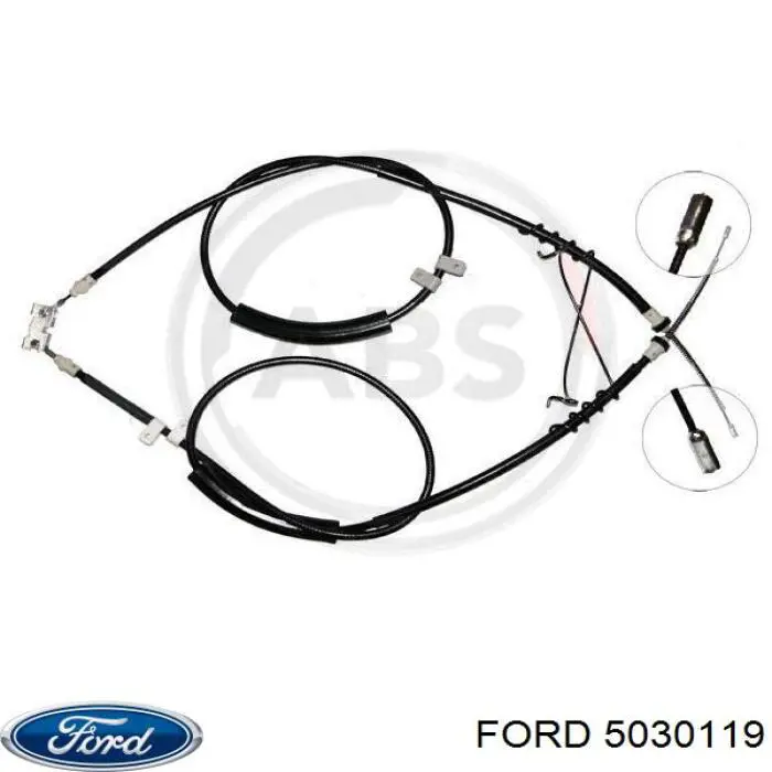 Cable de freno de mano trasero derecho/izquierdo Ford 5030119 precio, desde 38,78 EUR