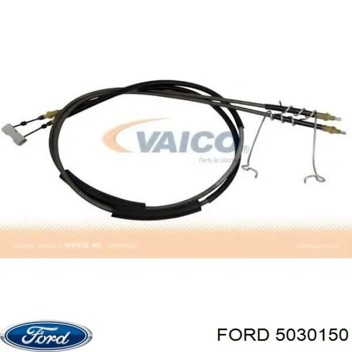 5030150 Ford cable de freno de mano trasero derecho/izquierdo