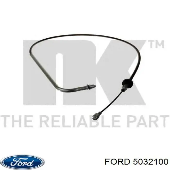 4895603 Ford cable de freno de mano delantero