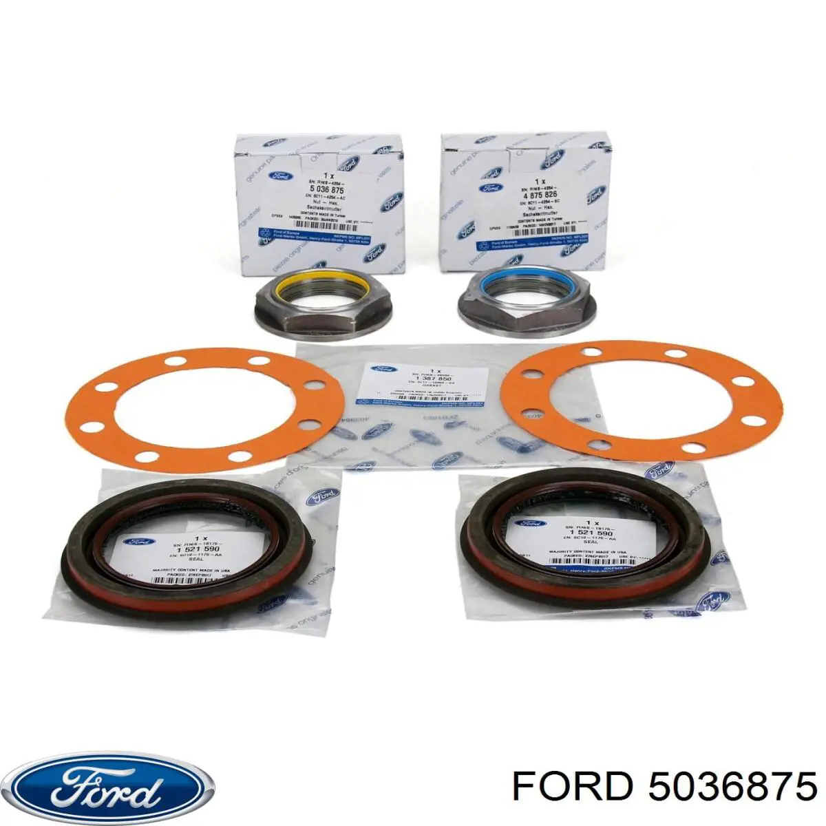 Tuerca del cubo de rueda trasera Ford 5036875 precio, desde 23,35 EUR